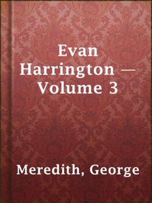cover image of Evan Harrington — Volume 3